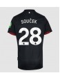 West Ham United Tomas Soucek #28 Replika Borta Kläder 2024-25 Kortärmad